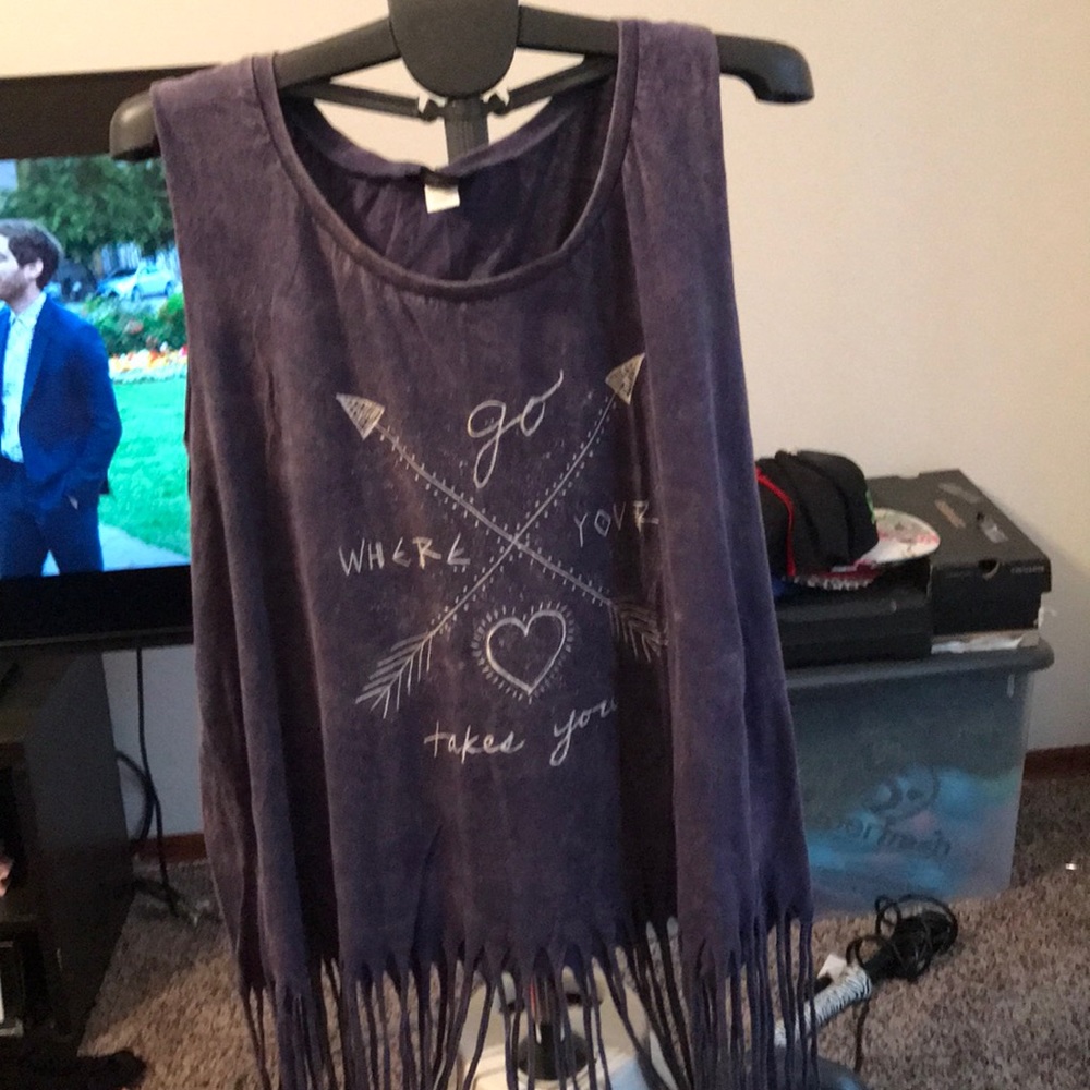 Graphic tank top